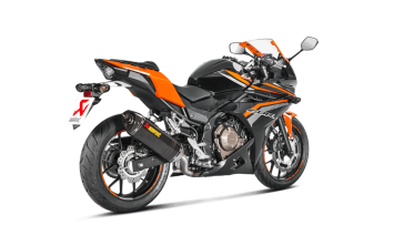 Akrapovic Slip-on Line Carbon Einddemper met E-keur Honda CBR 500 R 2024